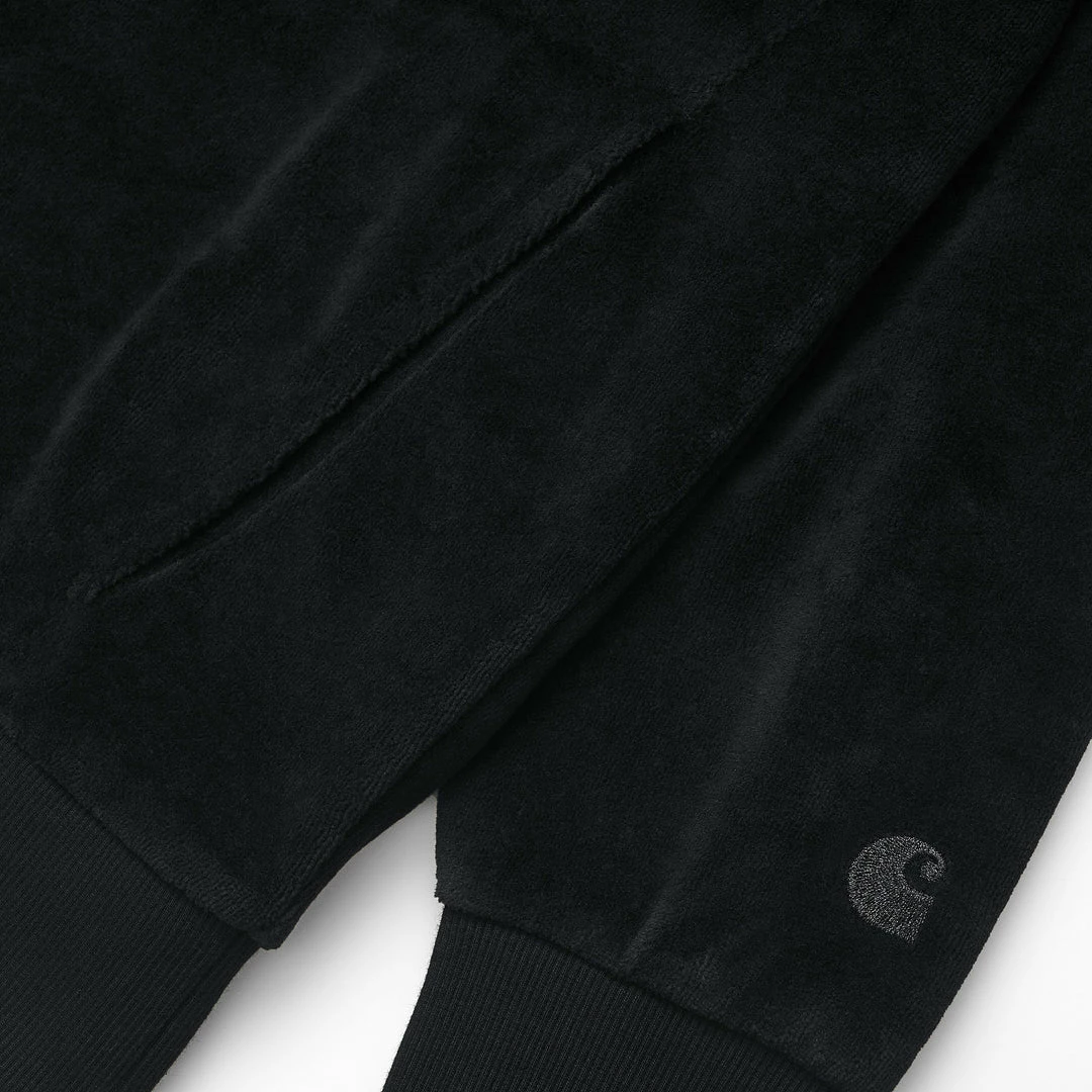 CARHARTT W'SILVERTON SWEATSHIRT BLACK 7 CARHARTT W'SILVERTON SWEATSHIRT BLACK