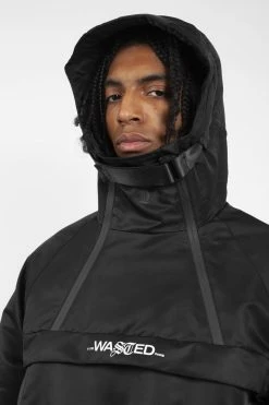 Wastedparis WASTED PARIS ARSENAL WINDBREAKER BLACK APPAREL 16 Wastedparis WASTED PARIS ARSENAL WINDBREAKER BLACK APPAREL
