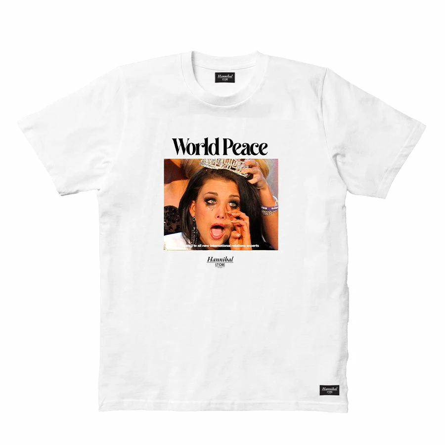 NEW ARRIVALS HANNIBAL STORE - WORLD PEACE T-SHIRT 3 NEW ARRIVALS HANNIBAL STORE - WORLD PEACE T-SHIRT