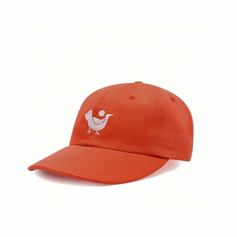 PARRA - CHICKEN 6 PANEL HAT BURNT ORANGE 3 PARRA - CHICKEN 6 PANEL HAT BURNT ORANGE
